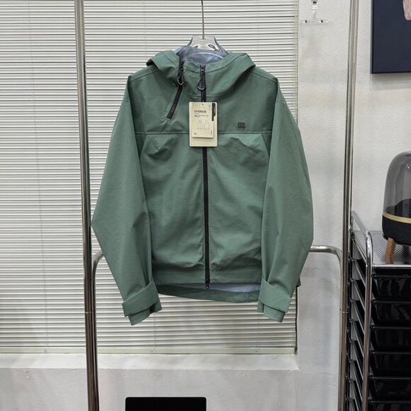 Light Green Hooded Casual Jacket Kolon Sport - Picture 2 of 8